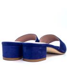 Mules en daim Rita marine