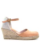 Sandales en daim Nira orange