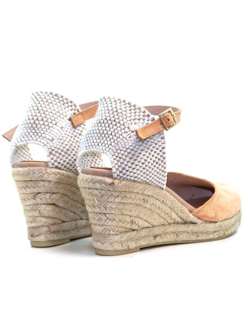 Sandales en daim Nira orange