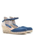 Sandales en daim 4137 jean bleu