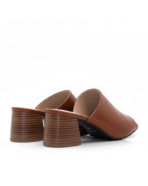 CA-2308 braune Ledersandalen