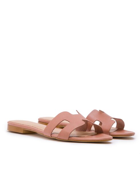 CA-380 nude leren sandalen