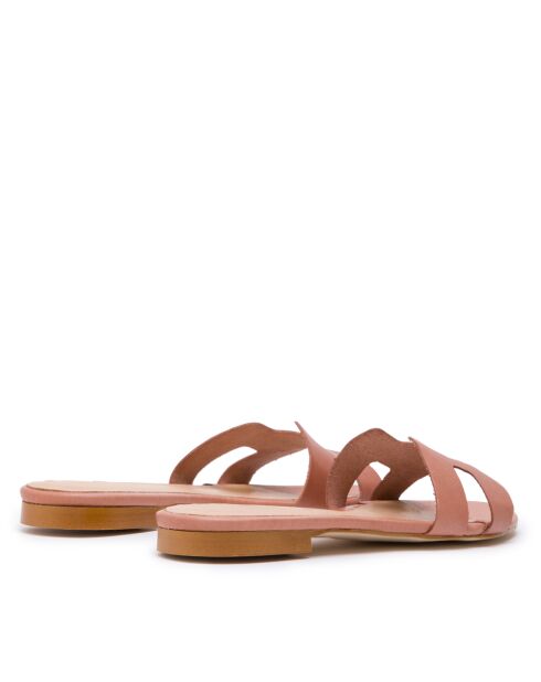 CA-380 nude leren sandalen