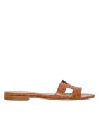 Sandales en cuir Annetta camel