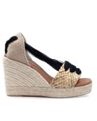 Sandales en cuir Vega Tull noires - Talon : 7,3 cm