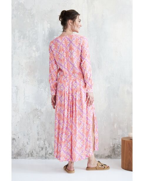 Luna-2 Hippie-Batikkleid