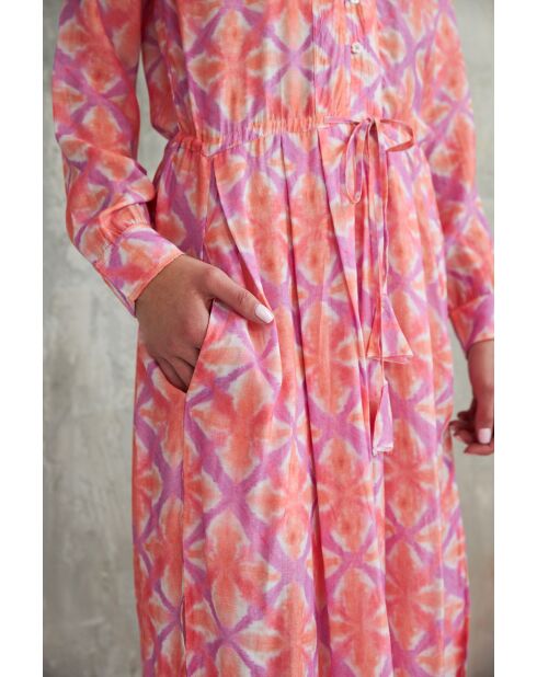 Luna-2 Hippie-Batikkleid