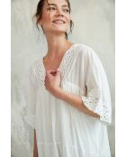 Cremefarbenes Baumwollkleid Suzette-1