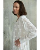 Lolla Dress-1 cremefarbenes Baumwollkleid