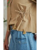 Beiges Baumwollhemd Waban-2