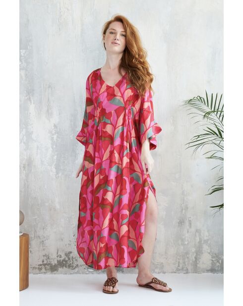 Kaili-1 roze zomerjurk