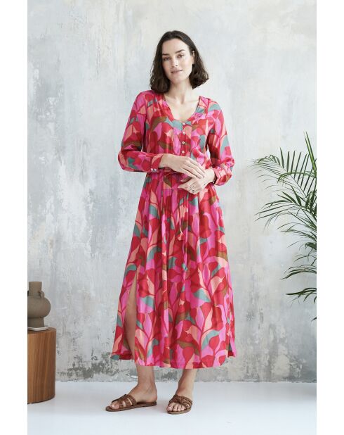 Luna-1 roze zomerjurk