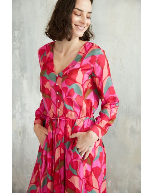 Luna-1 roze zomerjurk