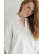 Chemise en coton Kanel-1 blanche