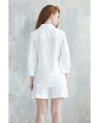 Chemise en coton Kanel-1 blanche