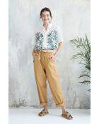 Camicia Chayton in cotone ecru