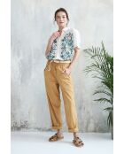 Camicia Chayton in cotone ecru