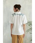 Camicia Chayton in cotone ecru