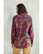 Camicia Christy in cotone melograno