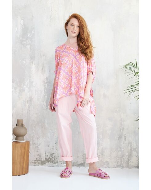 Top in batik stile hippie Tusca