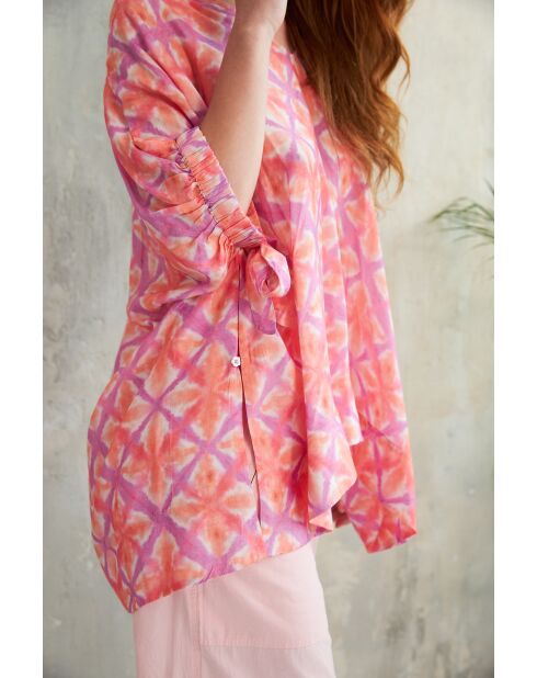 Top in batik stile hippie Tusca