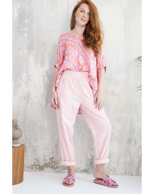 Top in batik stile hippie Tusca