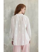 Weißes Baumwolltop Karla