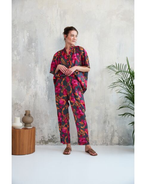 Bhumi top van granaatappel-katoen