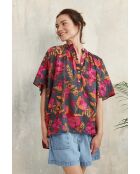 Baumwolltop Bhumi Granatapfel