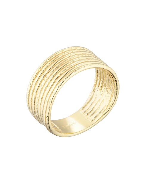 Anello in ottone dorato R5861