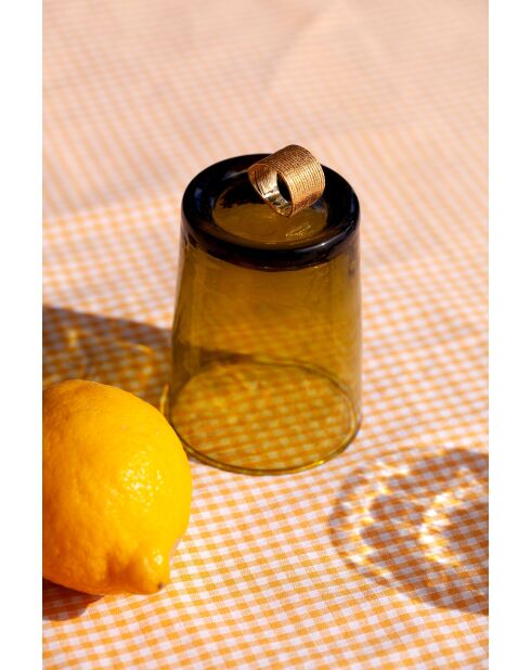 Bague laiton doré Ana Star