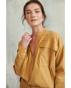 Beiges Baumwolltop Boby-2