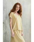 Beiges Baumwoll-T-Shirt Roxy-2