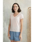 T-shirt Roxane in cotone - 3 rosa