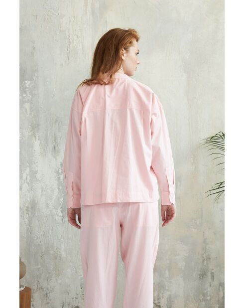 Top rosa Boby-1 in cotone