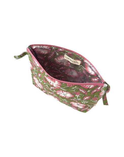 Keeran Summer Batik grüner Baumwollbeutel