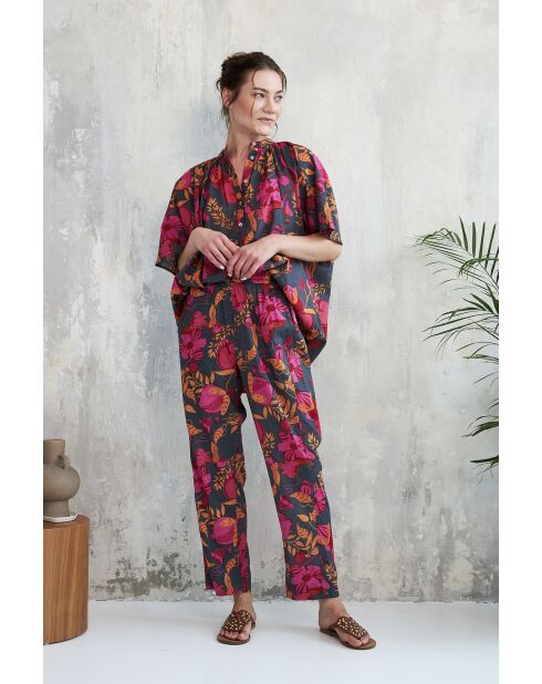 Bonao Granatapfel-Baumwollhose