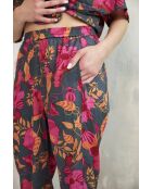 Bonao Granatapfel-Baumwollhose