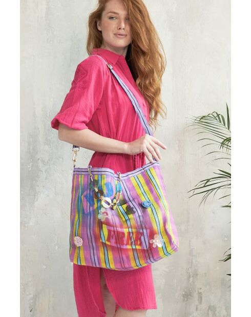 Pink Rainbow Bag-1 bolsa