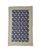 Etole en coton Etole Batik- 3 summer batik blue