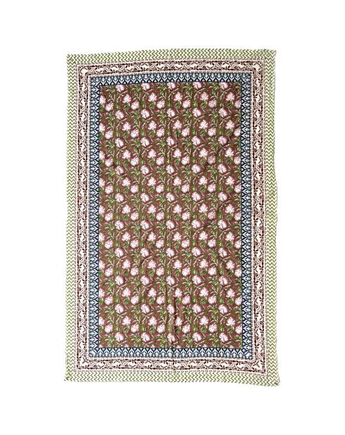 Etole en coton Etole Batik-2 summer batik green