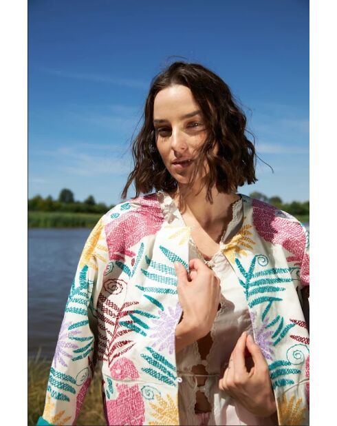 Chaqueta Talia de algodón crudo