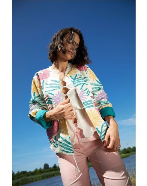 Chaqueta Talia de algodón crudo