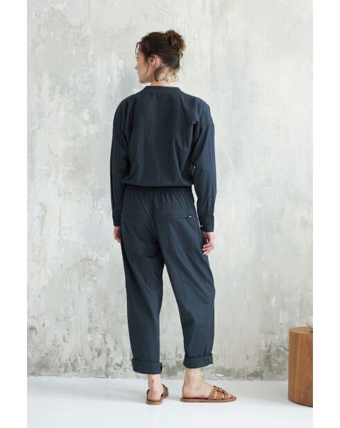 Tuta nera Anjali in cotone