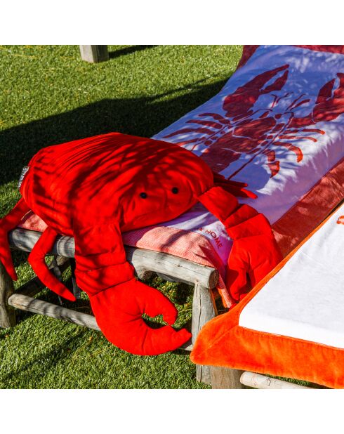 Coussin crabe CS4 rouge - 70x50x15cm