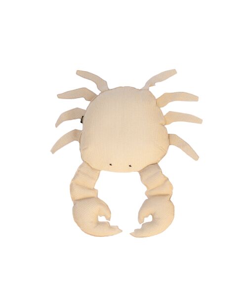 Coussin crabe Raphia RS4 beige - 70x50x15cm