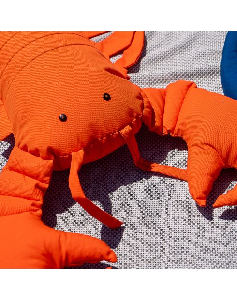Coussin homard orange CS1 orange - 90x50x15cm
