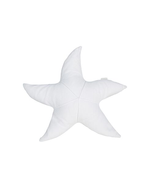Coussin étoile de mer CS2 blanc - 70cm