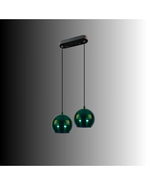 Orbıt-15-16300-D groene kroonluchter -H.35 tot 100 cm