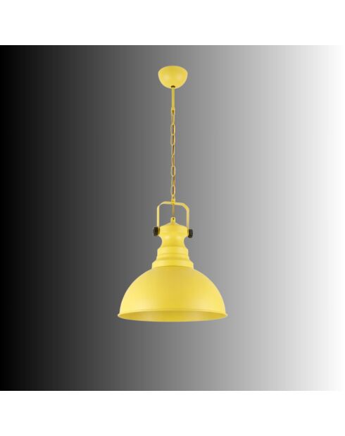 Kure-30-3710-A gelber Kronleuchter -H.40 bis 90 cm